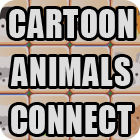 เกมส์ Cartoon Animal Connect
