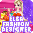 เกมส์ Elsa Fashion Designer