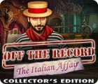 เกมส์ Off the Record: The Italian Affair Collector's Edition