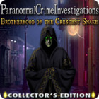 เกมส์ Paranormal Crime Investigations: Brotherhood of the Crescent Snake Collector's Edition